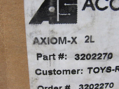 Accu-Sort AXIOM-X 2L In Process Laser Bar Code Scanner Head