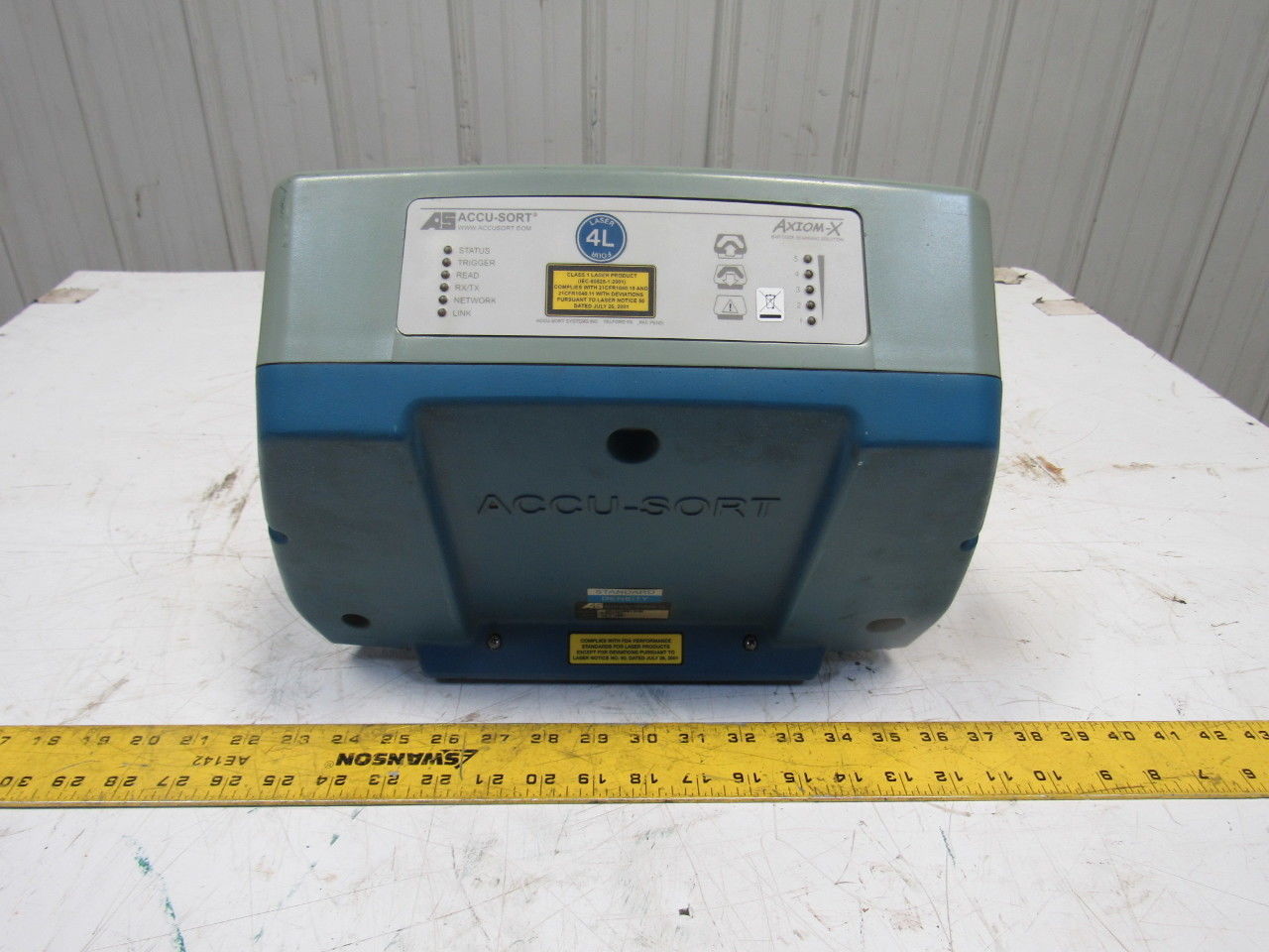 Accu-Sort AXIOM-X 4L In Process Laser Bar Code Scanner Solution Head