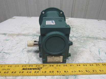 Dodge 17A10R14 10:1 Ratio 1750RPM 1.67Hp Input 175RPM Out C-Face RH Gear Box