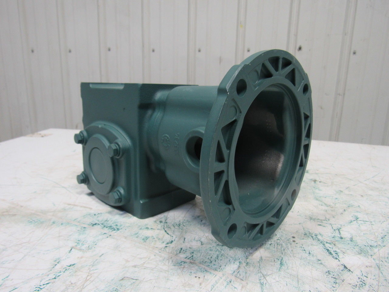 Dodge 17A10R14 10:1 Ratio 1750RPM 1.67Hp Input 175RPM Out C-Face RH Gear Box