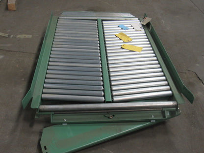 Roach Herringbone Singulator Gravity Roller Conveyor Roller Ramp 35"x 72" OAL
