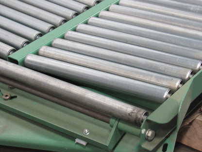 Roach Herringbone Singulator Gravity Roller Conveyor Roller Ramp 35"x 72" OAL