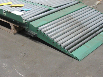 Roach Herringbone Singulator Gravity Roller Conveyor Roller Ramp 35"x 72" OAL
