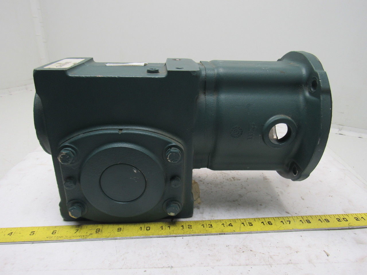 Dodge 23A20R14SL414FH 20:1 Ratio 1750RPM 2Hp In 87.5RPM 5" Shaft RH Out Gear Box