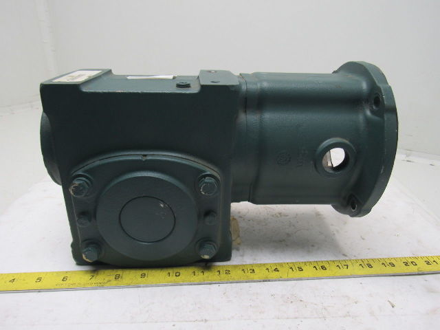 Dodge 23A20R14SL414FH 20:1 Ratio 1750RPM 2Hp In 87.5RPM 5" Shaft RH Out Gear Box