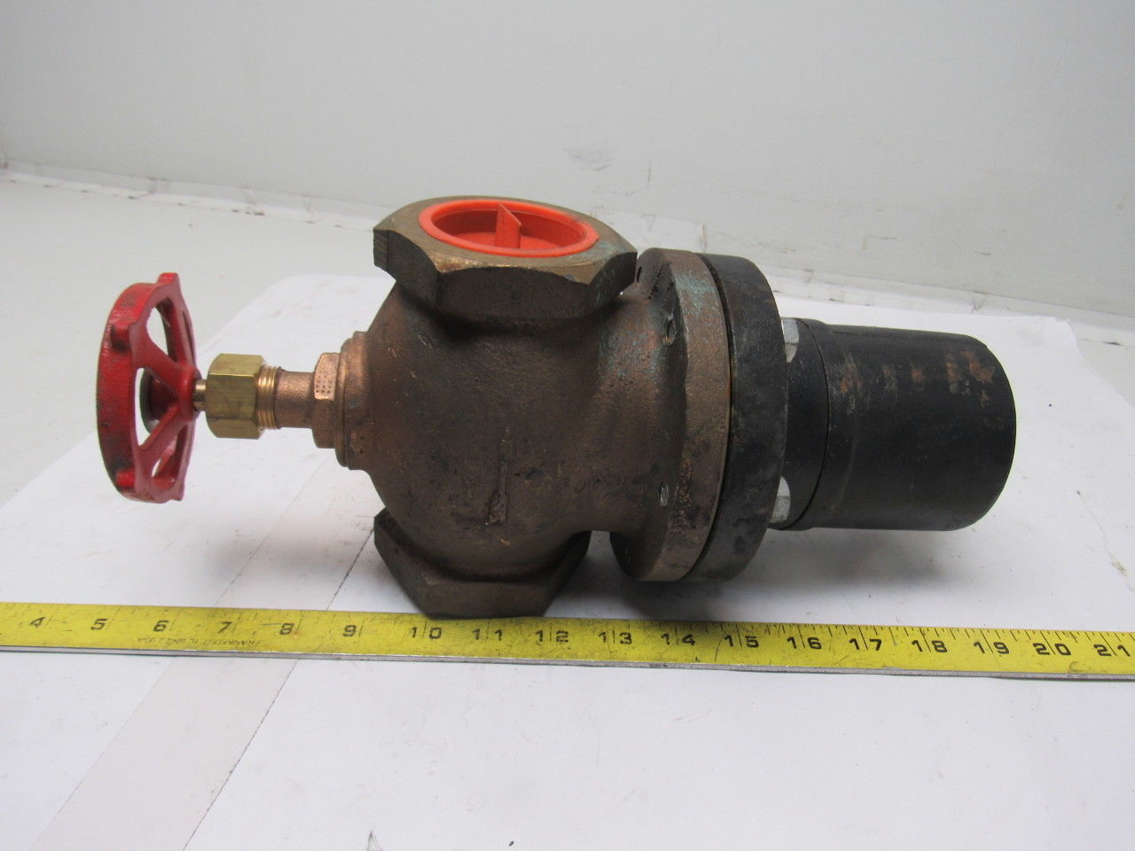 Magnetron MO36A-47 2" Brass Solenoid Valve W/ Manual Override 120V