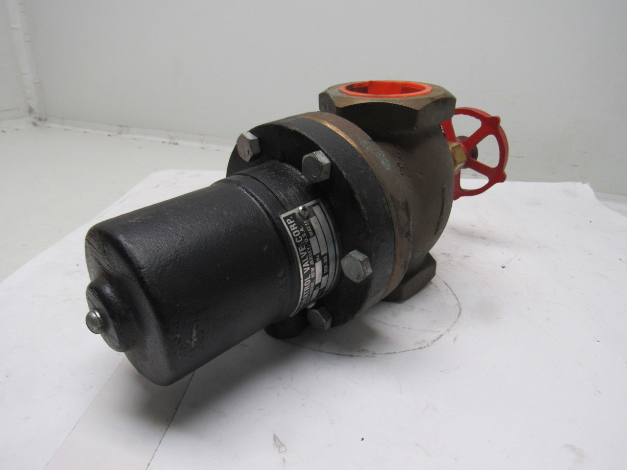 Magnetron MO36A-47 2" Brass Solenoid Valve W/ Manual Override 120V