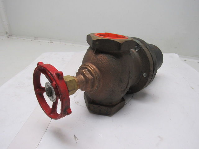 Magnetron MO36A-47 2" Brass Solenoid Valve W/ Manual Override 120V