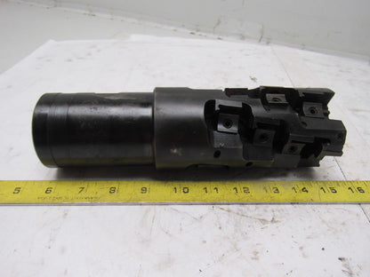 Lovejoy L720-206R 3" Indexing 16 Insert 4 Flute End Mill 2-1/2" Combo Shank