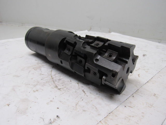 Lovejoy L720-206R 3" Indexing 16 Insert 4 Flute End Mill 2-1/2" Combo Shank