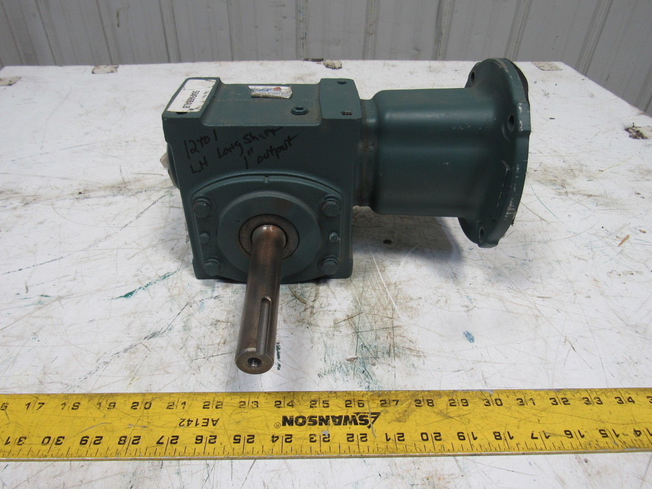 Dodge 20A12L14SL500FH 12:1 Ratio 1750RPM 1.92Hp Input 145RPM LH Out Gear Reducer