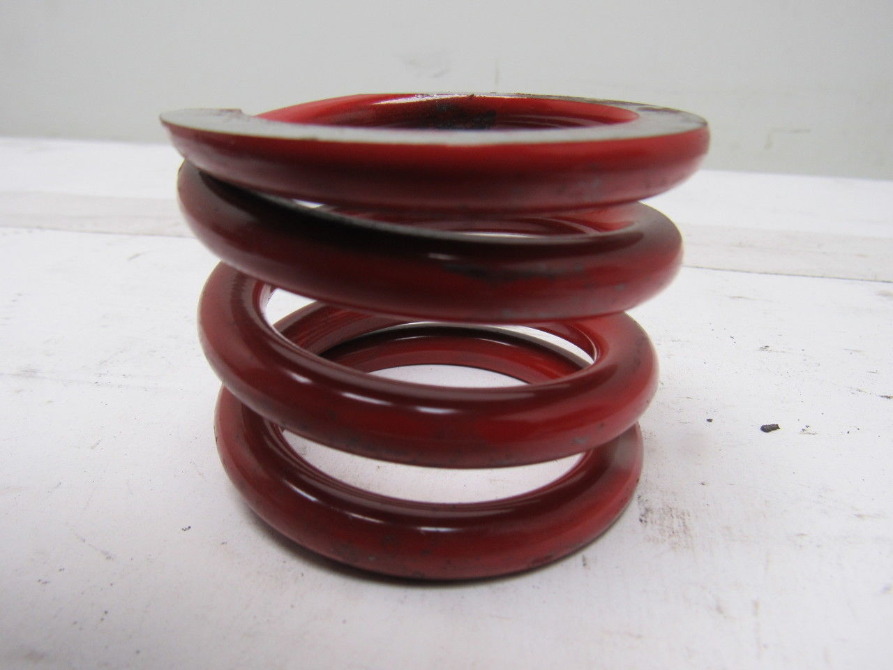 Red Die Springs 1-53-64" Tall 1.700Bore 5/16" Wire Thickness Lot Of 4