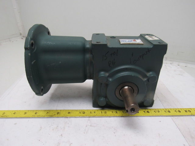 Dodge 20S15R 15:1 Ratio 1750RPM 1.69Hp Input 117RPM RH Output Gear Box