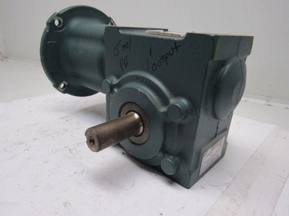 Dodge 20S15R 15:1 Ratio 1750RPM 1.69Hp Input 117RPM RH Output Gear Box