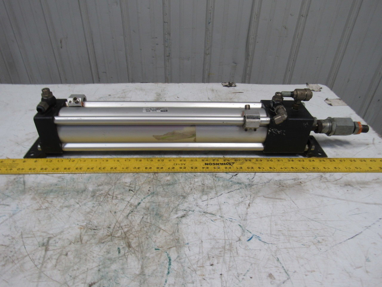 Parker CCBMPRLRS14MC 80mm Bore 410mm Stroke Double Acting Air Cylinder 10 Bar