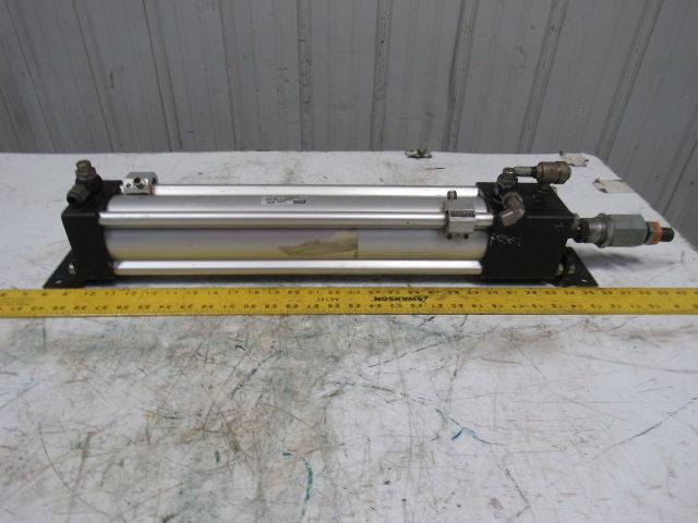Parker CCBMPRLRS14MC 80mm Bore 410mm Stroke Double Acting Air Cylinder 10 Bar