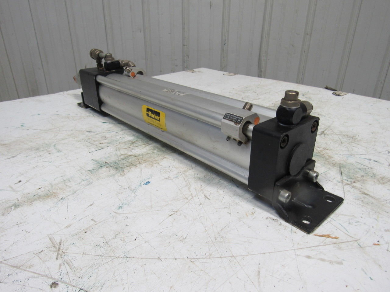 Parker CCBMPRLRS14MC 80mm Bore 410mm Stroke Double Acting Air Cylinder 10 Bar