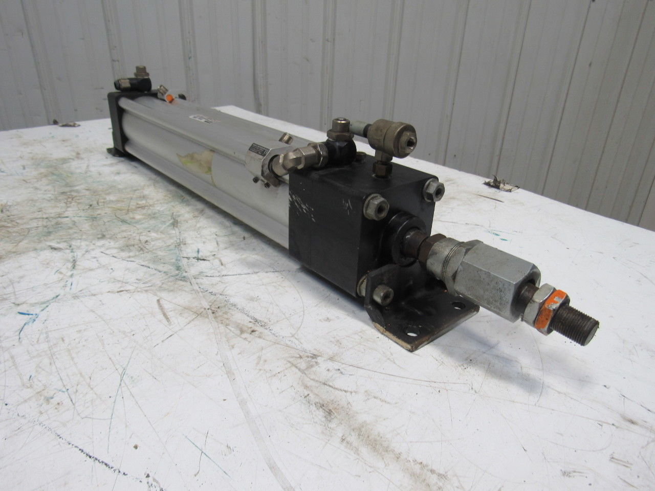 Parker CCBMPRLRS14MC 80mm Bore 410mm Stroke Double Acting Air Cylinder 10 Bar
