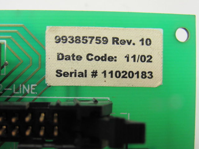 Ingersoll Rand 99374449 Rev 2 99385759 Rev 10 PC Board For Spindle Drive