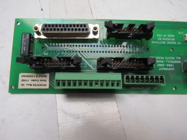 Ingersoll Rand 99374449 Rev 2 99385759 Rev 10 PC Board For Spindle Drive