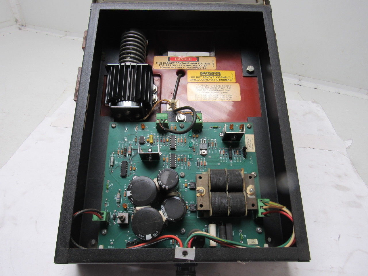 Rapistan F003400010AJ Conveyor Divert Circuit Board And Mechanical Assembly