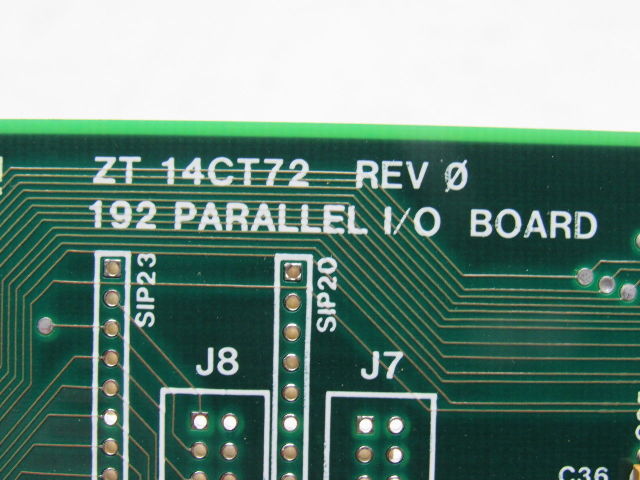 Ziatech ZT 14CT72-S141 Rev 0 192 Parallel I/O Board