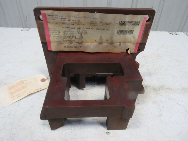 Dematic 0688100004 Divert Gate Tray 70 Dur. Urethane Sortation Conveyor