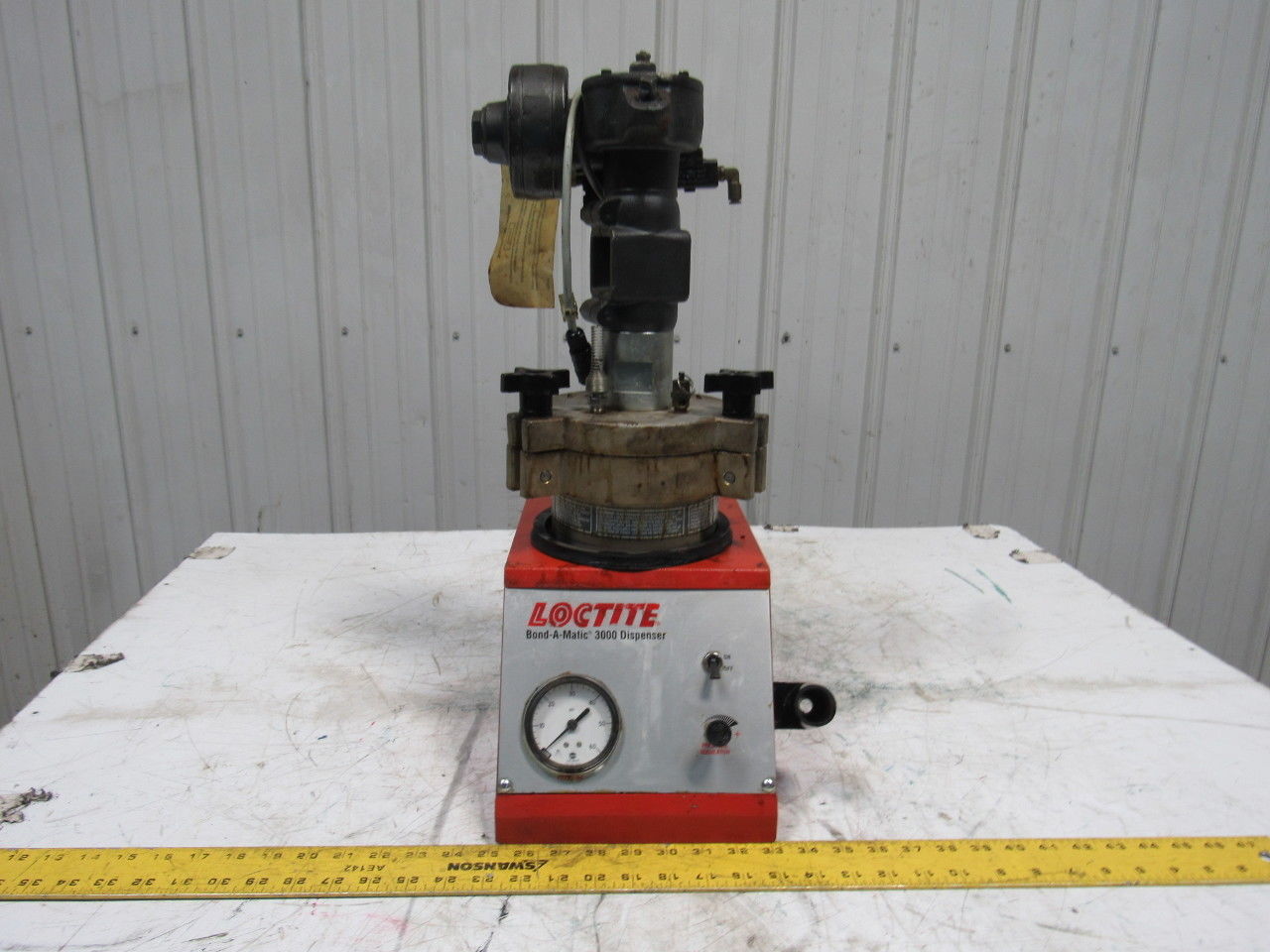 Loctite Bond-A-Matic 3000 Light Viscosity Adhesive Reservoir With Gast Agitator