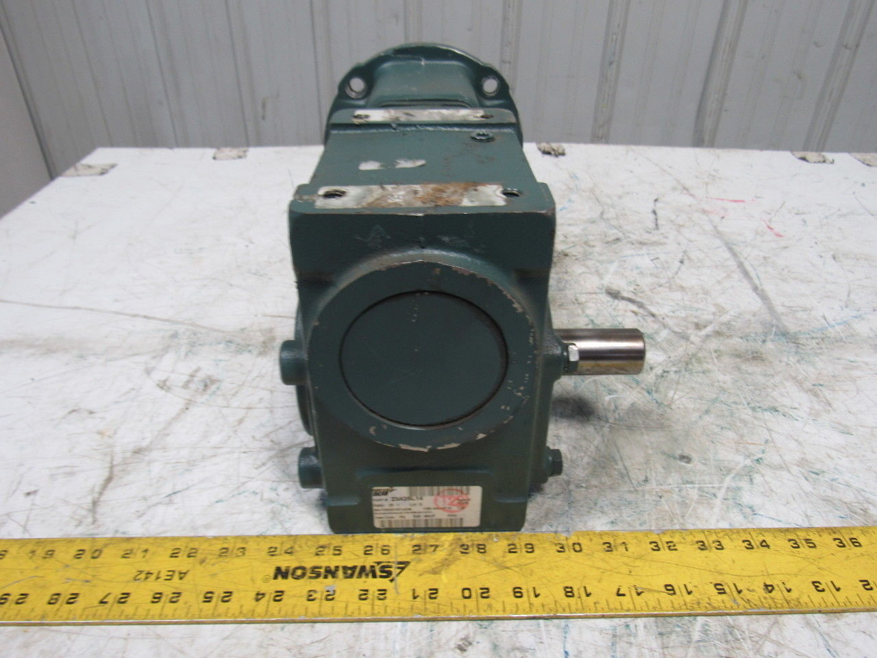 Dodge 23A25L14 25:1 Ratio 1750RPM 1.65Hp Input 70RPM LH Output Gear Reducer
