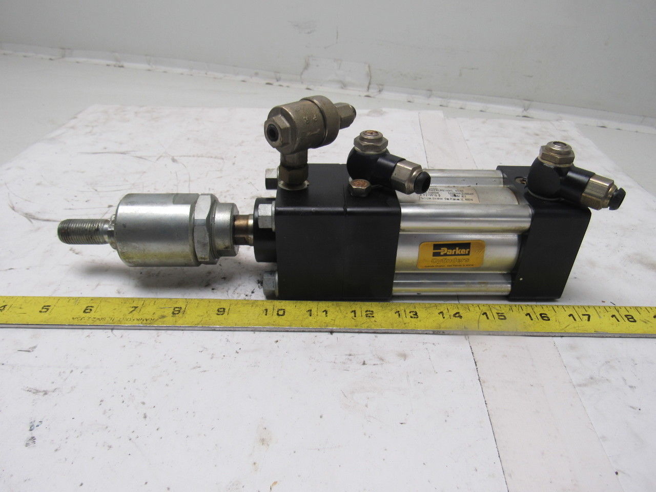 Parker 50 CCBMPRLRS14MC 50mm Bore 30mm Stroke 10Bar Rod Lock Air Cylinder