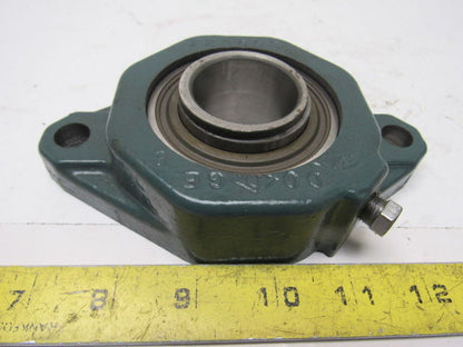 Dodge F2B-SXR-107NL-MOD 1-7/16" Bore 2 Bolt Flange Mount Ball Bearing