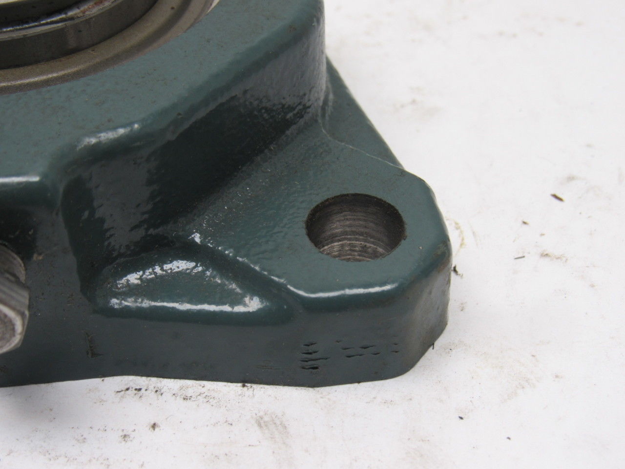 Dodge F2B-SXR-107NL-MOD 1-7/16" Bore 2 Bolt Flange Mount Ball Bearing
