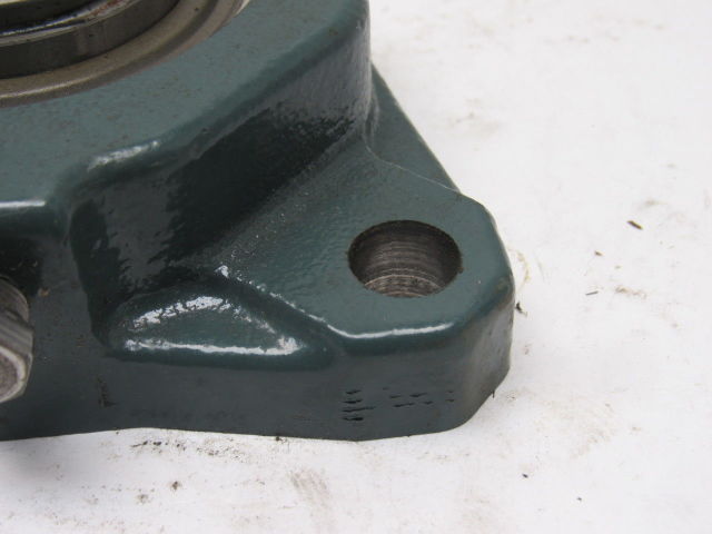 Dodge F2B-SXR-107NL-MOD 1-7/16" Bore 2 Bolt Flange Mount Ball Bearing