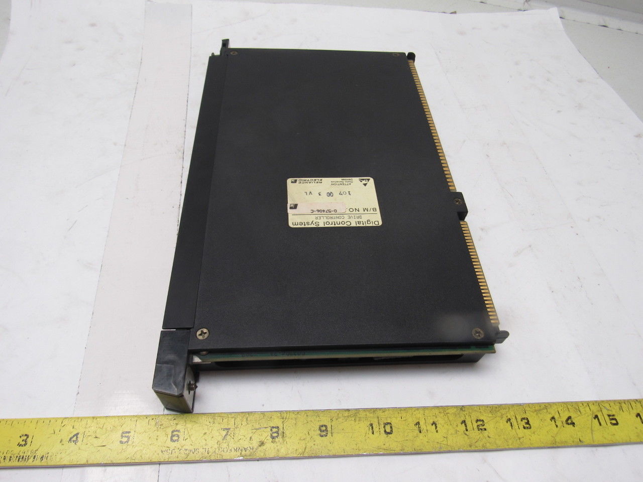 Reliance Electric 0-57406-C Drive Control Module Circuit Board Broken Tab