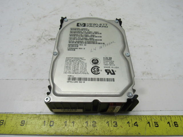 Hewlett Packard D3583A Harware Rev 02 FW Rev D b