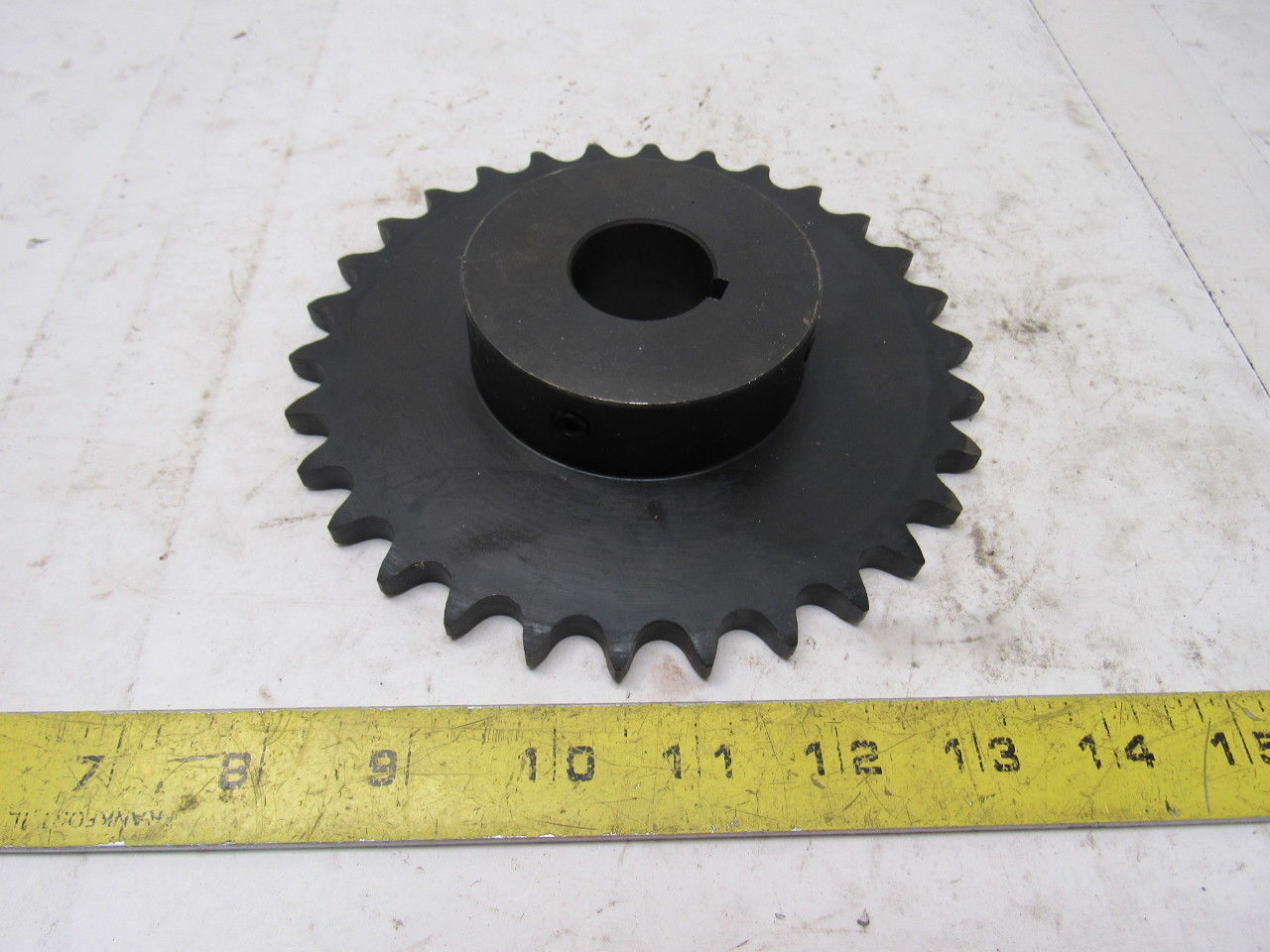 UST H50B30F-1-3/16 #50 Chain Single Row Sprocket 1-3/16" Bore