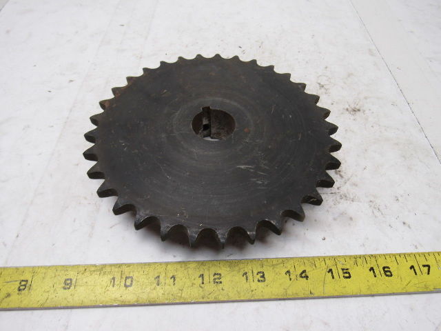 #50 Single Strand Roller Chain 33T 7" OD 1-5/32" Bore Sprocket
