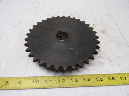 #50 Single Strand Roller Chain 33T 7" OD 1-5/32" Bore Sprocket