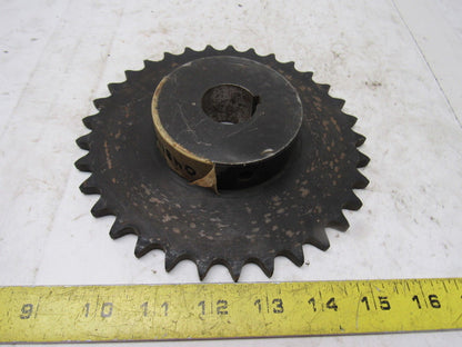 #50 Single Strand Roller Chain 33T 7" OD 1-5/32" Bore Sprocket