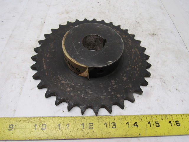 #50 Single Strand Roller Chain 33T 7" OD 1-5/32" Bore Sprocket
