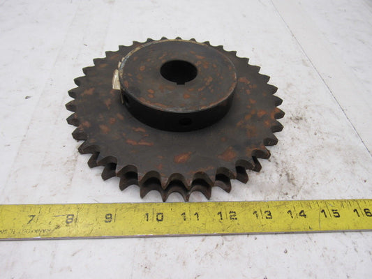 #50 2 Stand Roller Chain Sprocket 35T 1-3/16" Bore