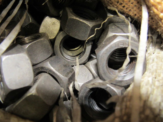 M16 / 16mm-2.0 Hex Nuts High Tensile 8.8 Black Oxide Lot of 400