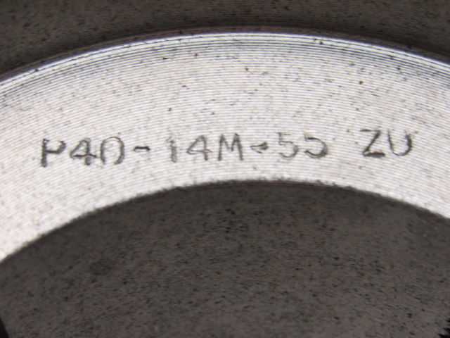 Dodge P40-14M-55 High Torque HT200 55mm Timing Belt Sprocket Taper Lock