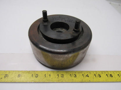 Dematic 5-1/2" x 2-1/4" Crowned Face End Pully W/ Cam  Attachment 5/8" Bore
