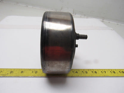 Dematic 5-1/2" x 2-1/4" Crowned Face End Pully W/ Cam  Attachment 5/8" Bore