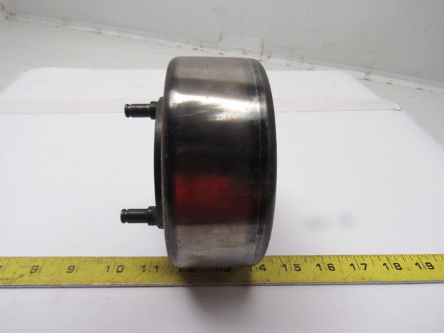 Dematic 5-1/2" x 2-1/4" Crowned Face End Pully W/ Cam  Attachment 5/8" Bore