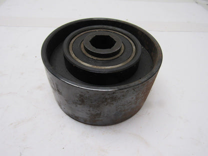 5-1/2" x 2-5/8" Crowned Face End Pully 1-1/8" Hexagonal Bore
