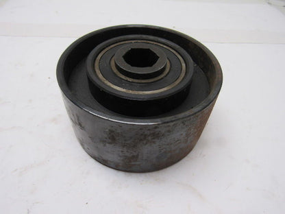 5-1/2" x 2-5/8" Crowned Face End Pully 1-1/8" Hexagonal Bore