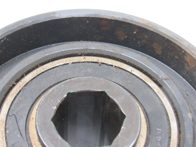 5-1/2" x 2-5/8" Crowned Face End Pully 1-1/8" Hexagonal Bore