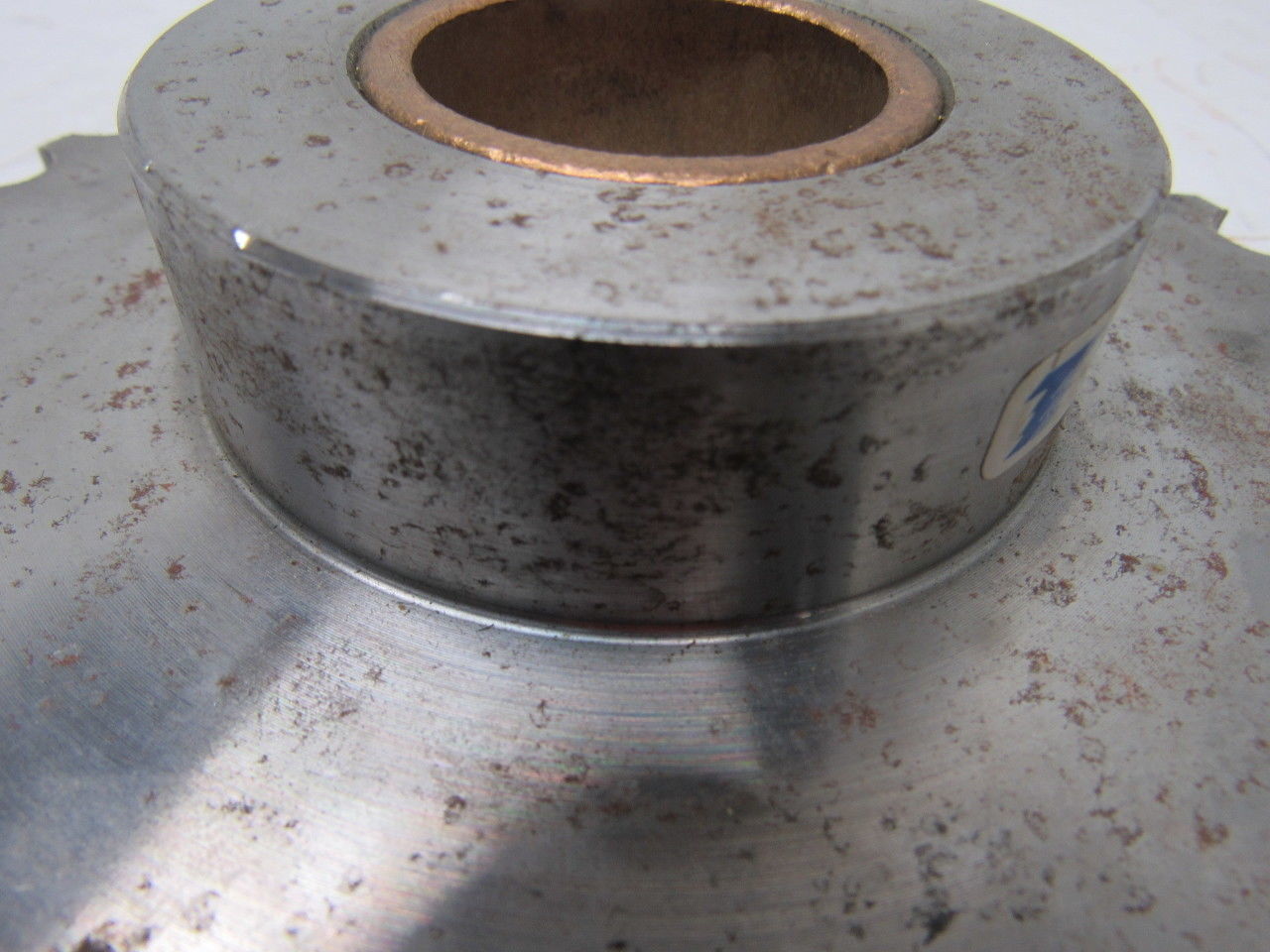 Tsubaki 50B30Z032 #50Roller Chain Sprocket 32T 1-7/16" Brass Bushing Bore